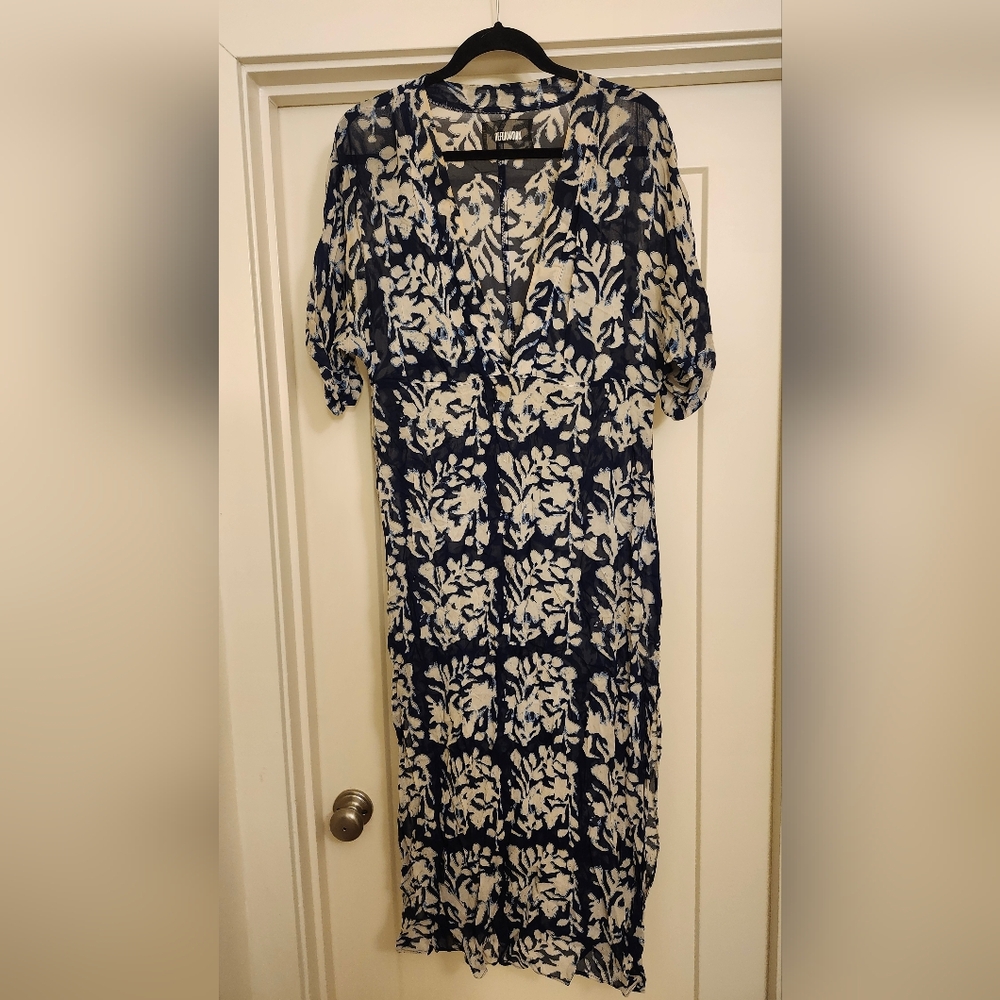 Reformation Sheer Vacation Dress